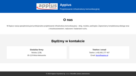 Appius Inżynieria sp. z o.o.